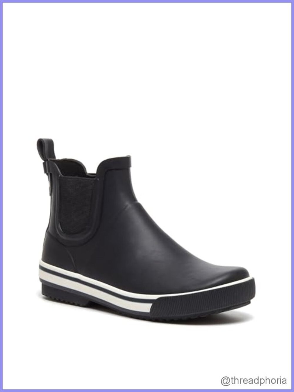 Rocket Dog Rainbow Rubber Rain Boots Pull-On Ankle Booties